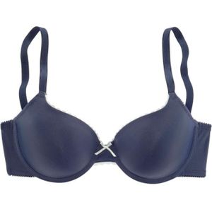 Bralette - Rookblauw - Microtouch - Met Versteviging - Licht Gewatteerd