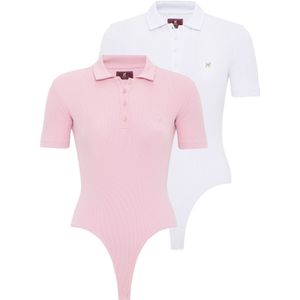Williot Shirt body  pink / wit
