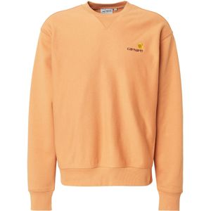 Carhartt WIP Sweatshirt 'American Script'  oranje
