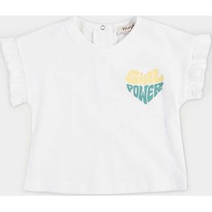 Panço Shirt  geel / petrol / wit