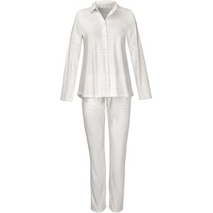 Yellamaris Pyjama ' Classic '  lichtgrijs