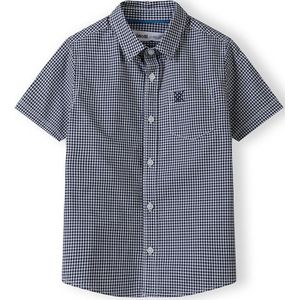 MINOTI Overhemd  navy / wit