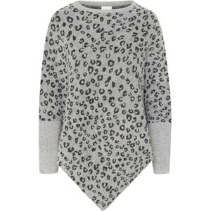 Kaffe Cape  grijs gemêleerd / zwart