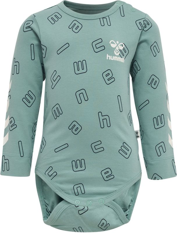 Hummel - hmlATHENS BODY L/S - Rompertje - Lange Mouwen - Volledig Patroon