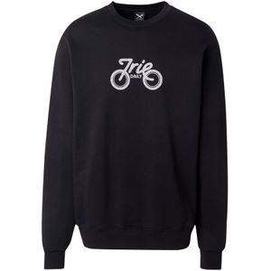 Iriedaily Sweatshirt 'Daily Bike'  zwart / wit