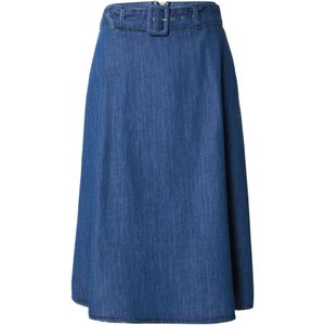 MORE & MORE Rok  blauw denim