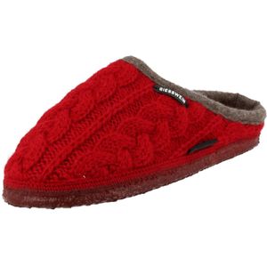 GIESSWEIN Huisschoenen 'Neudau'  taupe / rood / zwart / wit