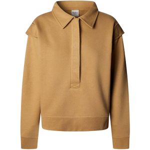 Pepe Jeans Sweatshirt 'BALLI'  donkerbeige