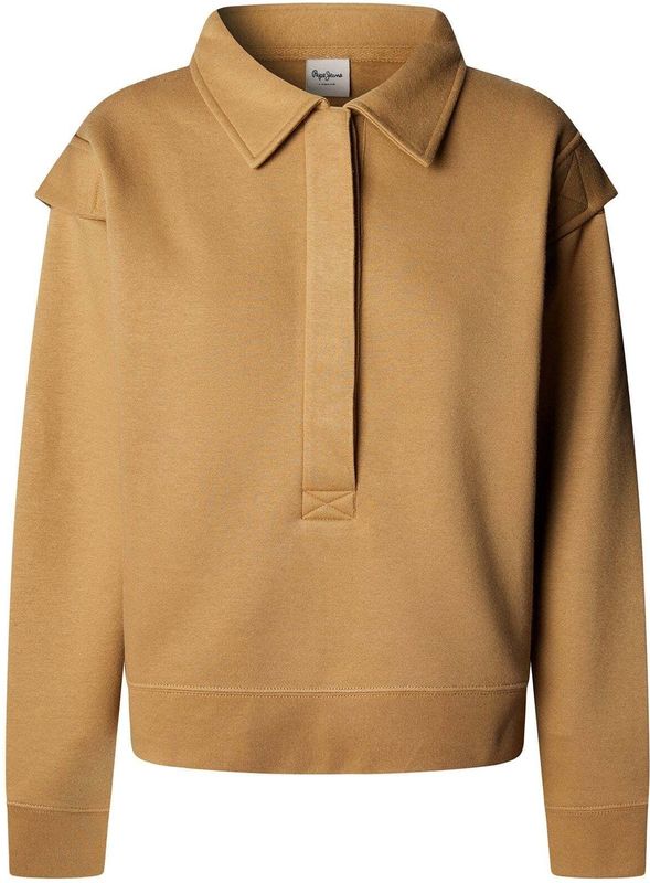 Pepe Jeans Sweatshirt 'BALLI'  donkerbeige
