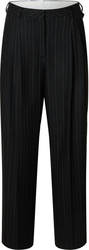 Wolmix - Pantalon - Krijtstreep - Wide-leg Fit