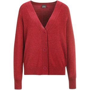 MADELEINE Gebreid vest  rood