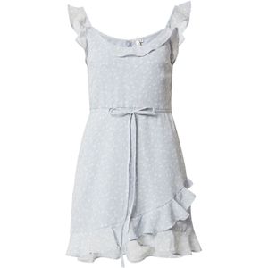 NLY by Nelly Zomerjurk  lichtblauw / wit