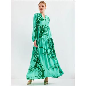 Bigdart Jurk  groen / jade groen