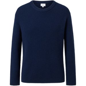CASH-MERE.CH Trui  donkerblauw