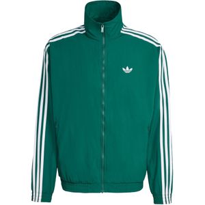 ADIDAS ORIGINALS Tussenjas 'Firebird'  donkergroen / wit