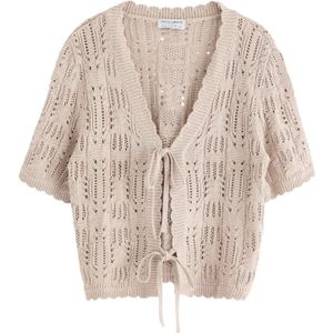 Lindex Gebreid vest  beige