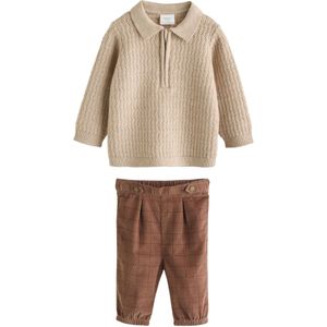 Next Set  beige / bruin