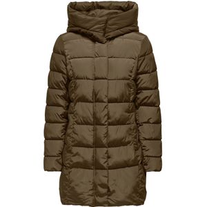 Onllina - Puffer Jas - Winddicht - Hoge Hals - Lange Mouwen