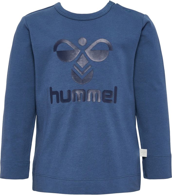 Hummel - Functioneel Shirt - Nachtblauw / Duifblauw - Lange Mouw