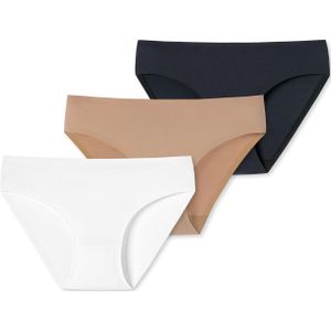 SCHIESSER Slip ' Invisible Soft '  nude / zwart / wit