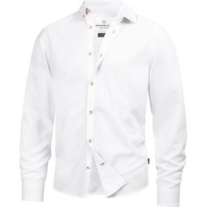 Kronstadt Overhemd ' Johan Diego '  wit