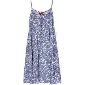 nelice Zomerjurk  blauw / wit