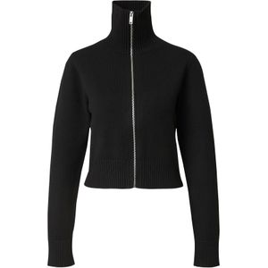 EDITED Gebreid vest 'Uli'  zwart