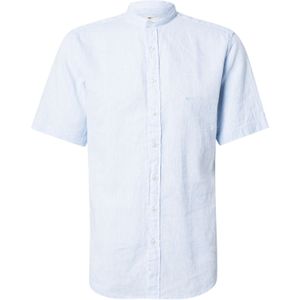 Overhemden - Effen - Linnen - Kwartmouw - Regular Fit