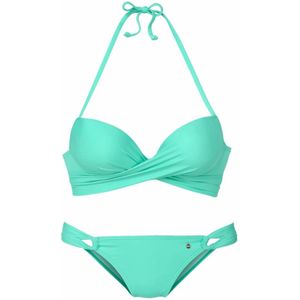 s.Oliver RED LABEL - Beugelbikini - Blauw - Polyester