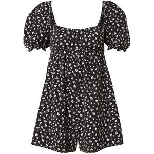 Miss Selfridge Jumpsuit  zwart / wit