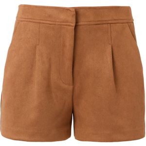 ONLY - ONLINA - Bandplooibroek - Cognac - High Waist