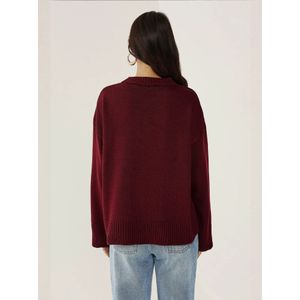 Hiccup Trui  bourgogne