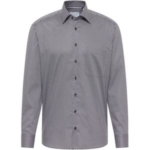 Eterna - Overhemd - Antraciet - Comfort fit - NON IRON - Lange Mouwen
