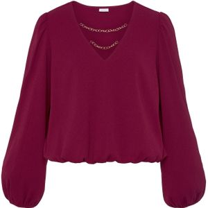 LASCANA Blouse  goud / pruim