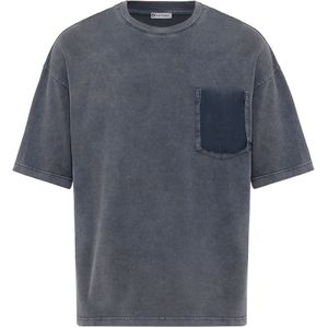 Dandalo Shirt  grijs gemêleerd