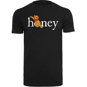 F4NT4STIC Shirt 'Disney Winnie The Pooh Honey'  geel / rood / zwart / wit