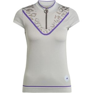 ADIDAS BY STELLA MCCARTNEY Functioneel shirt 'TrueNature'  grijs / basaltgrijs / lila