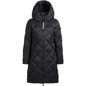 khujo Wintermantel 'Linda'  zwart