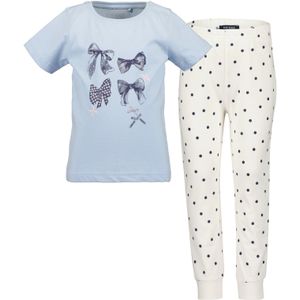 BLUE SEVEN Nachtkledij  nachtblauw / lichtblauw / wit