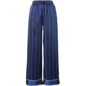 ETAM Pyjamabroek 'Dayana'  navy / wit