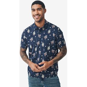 Next Shirt  navy / gemengde kleuren