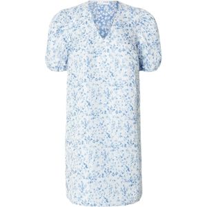 SELECTED Jurk 'SLFDAIMI-KIRSTEEN'  blauw / wit