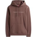 Tommy Jeans Sweatshirt  bruin / wit