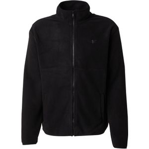4F Funktionele fleece-jas  zwart