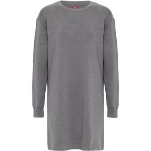 Williot Gebreide jurk  donkergrijs