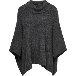 ONLY Cape 'Stay'  donkergrijs