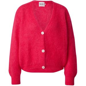 TWNS THE LABEL Gebreid vest 'Erie'  neonroze