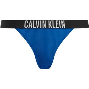 Calvin Klein - Swimwear - Bikinibroek - Blauw - Zwart - Wit