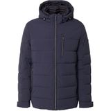 bugatti - Tussenjas - Marine - Gewatteerde Jas - Met Capuchon