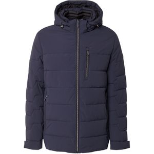 bugatti - Tussenjas - Marine - Gewatteerde Jas - Met Capuchon